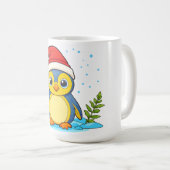 Penguin Cheer Holiday Kaffeetasse (VorderseiteRechts)