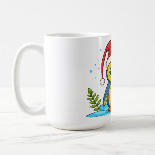 Penguin Cheer Holiday Kaffeetasse (Links)