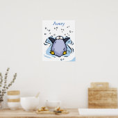 Penguin Chick Angel Poster (Küche)