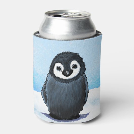 Penguin Chick Cooler Dosenkühler (Kanne Vorderseite)