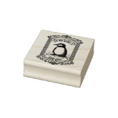 Penguin Chick Individuelle Name Buchzeichen Gummistempel (Stempel)