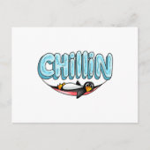 PENGUIN CHILLIN POSTKARTE (Vorderseite)