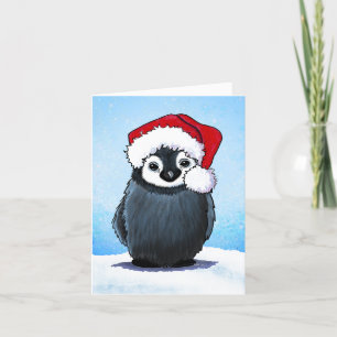 Penguin Christmas Card Dankeskarte