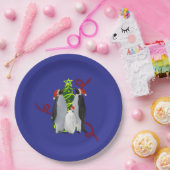 Penguin Christmas Pappteller (Party)