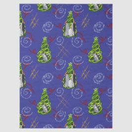 Penguin Christmas Seidenpapier