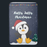 Penguin Christmas Snow Winter Animals Penguins Bat Badematte<br><div class="desc">Der Pinguin auf Soft Nights als Grußkarte. Hübsche Tiere mit Geschenken und Schnee für den Urlaub. Auch lustig für Weihnachten im Juli. Pinguine sind niedliche Tiere und perfekt zu Weihnachten.</div>