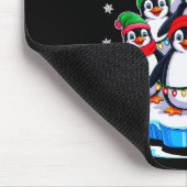 Penguin Christmas Tree Penguin Lover Xmas For Men Mousepad (Ecke)