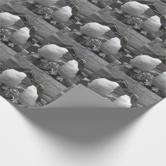 Penguin Colour Splash Geschenkpapier (Ecke)