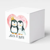 Penguin Couple Geschenkschachtel (Vorderseite)