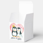 Penguin Couple Geschenkschachtel (Geöffnet)