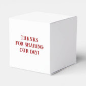 Penguin Couple Geschenkschachtel (Rückseite)