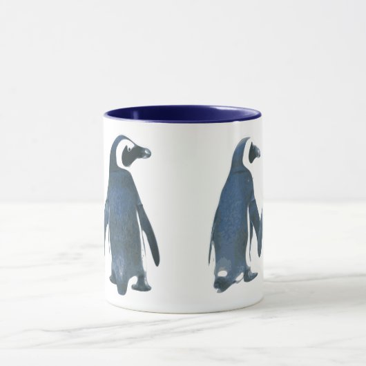 PENGUIN COUPLE HOLDING HÄNDS TASSE (Zentrum)