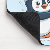 Penguin Couple Mousepad (Ecke)