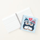 Penguin Couple Notizblock (Innenseite)
