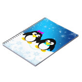 Penguin Couple Notizblock (Linke Seite)