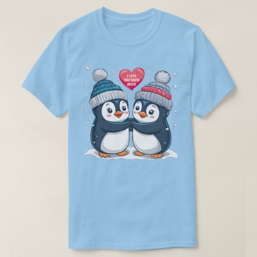 Penguin Couple T-Shirt (Design vorne)