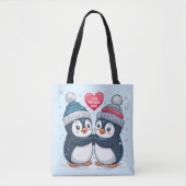 Penguin Couple Tasche (Vorderseite)