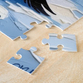 Penguin Courtship with Valentine Ice Heart Puzzle (Seite)