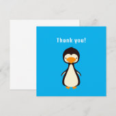 Penguin Danke Einladung (Vorne/Hinten)