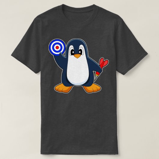 Penguin Darts Dart T-Shirt (Design vorne)