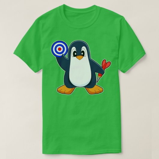 Penguin Darts Dart T-Shirt (Design vorne)