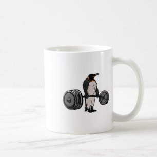 Penguin Deadlift Gym Weightlift Powerlift Kaffeetasse
