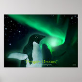 PENGUIN DREAMS Art Poster (Vorne)