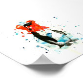 Penguin Dreams Poster (Ecke)