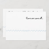 Penguin druckt Party Einladung (Vorne/Hinten)