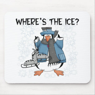 Penguin-Eis-Skaten Mousepad