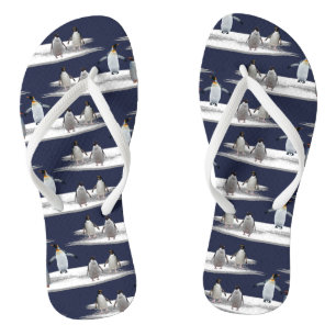 Penguin Eisberg Party Flip Flops (Navy) Badesandalen