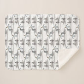 Penguin-Eisberg-Party Sherpa Decke Sherpadecke (Vorderseite (Horizontal))