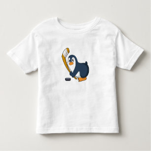 Penguin Eishockey Eishockeystick Kleinkind T-shirt