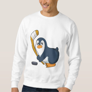Penguin Eishockey Eishockeystick Sweatshirt