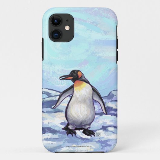 Penguin Elektronik Case-Mate iPhone Hülle (Rückseite)