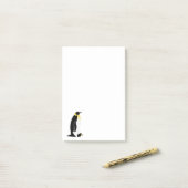 Penguin Eltern mit seinem Baby Post-it Klebezettel (Auf Schreibtisch)