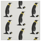 Penguin Eltern mit seinem Baby Stoff (Muster)