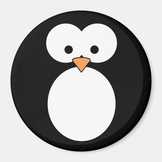 Penguin Eyes Magnet (Vorne)