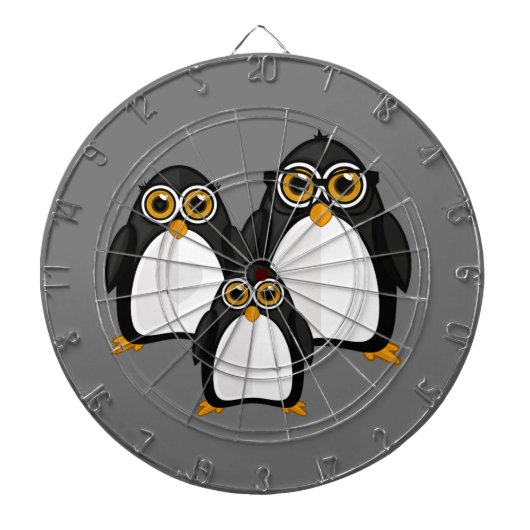 Penguin-Familie Dartscheibe (vorne)