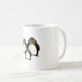 Penguin-Familie Kaffeetasse (VorderseiteRechts)