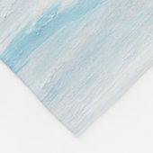 Penguin Familie mit Baby Penguin Fleecedecke (Ecke)