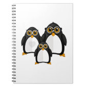 Penguin-Familie Notizblock (Vorderseite)
