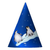 Penguin-Familie Partyhütchen (Links)