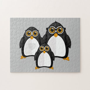 Penguin-Familie Puzzle
