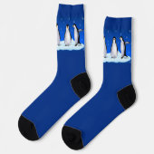 Penguin-Familie Socken (Linkes Detail)
