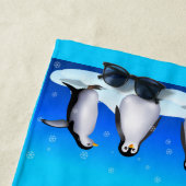 Penguin-Familie Strandtuch (Beispiel)