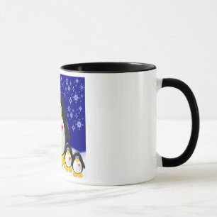 Penguin Familiengeschenk Tasse