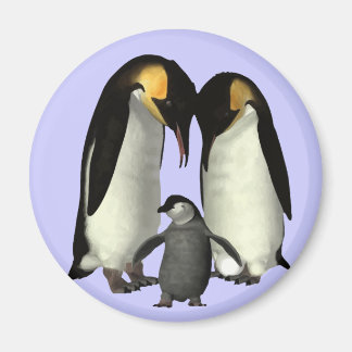Penguin Family Magnet