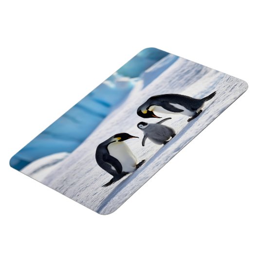 Penguin Family Magnet (Linke Seite)