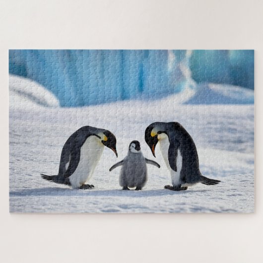 Penguin Family Puzzle (Horizontal)